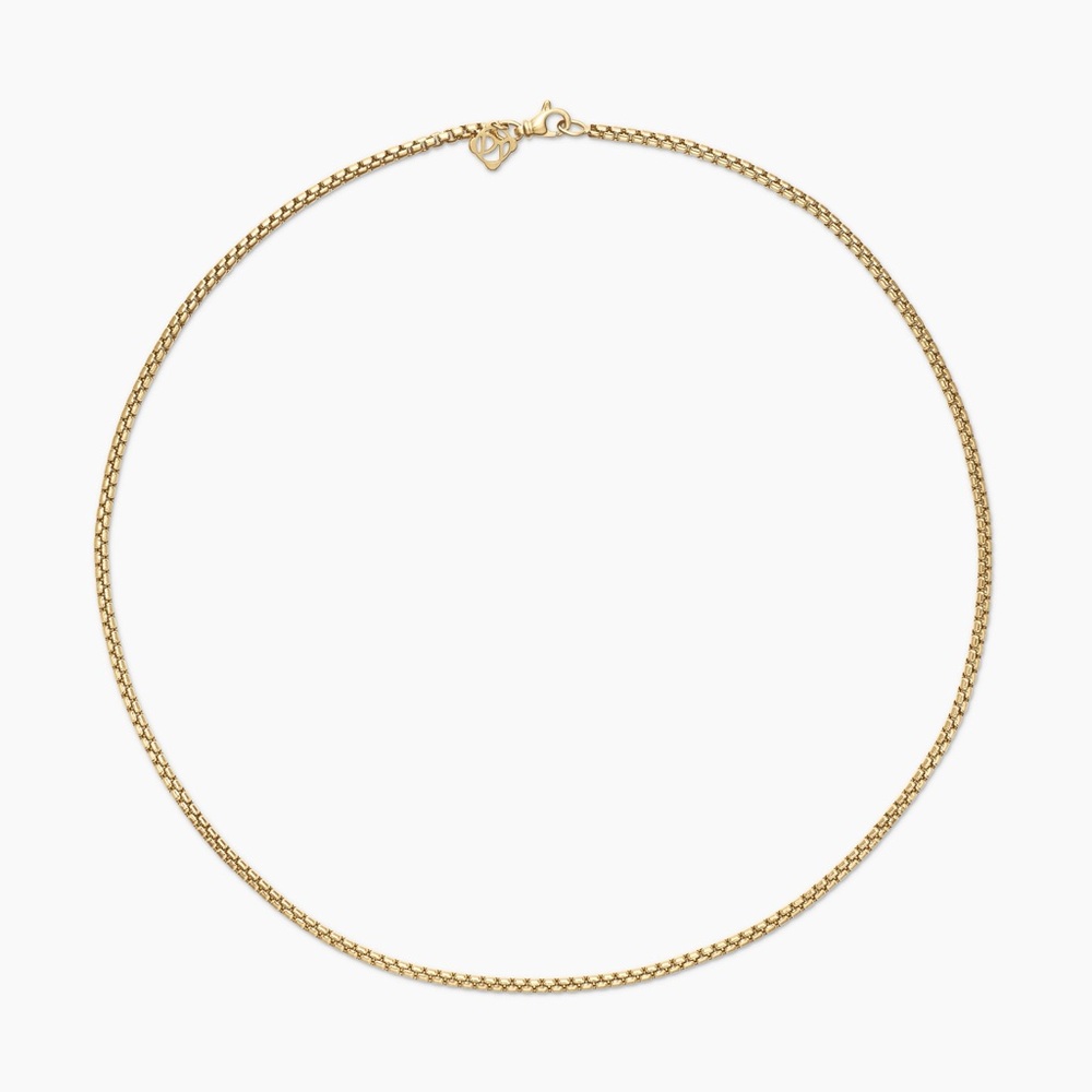 David Yurman Box Chain Gold Necklace - Picture 9 of 12